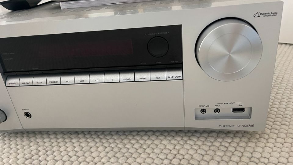 Onkyo Receiver silber silver, in München