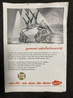 Castrol Flyer Öl Werbung Reklame 1953 Baden-Württemberg - Süßen Vorschau