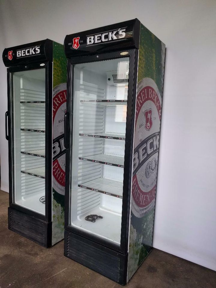 MIETE - Becks Kühlschrank neues Modell in schwarz LED in Bülstedt