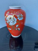 Vase rot mit Goldrelief 30 cm wallendorf ddr Hessen - Wiesbaden Vorschau