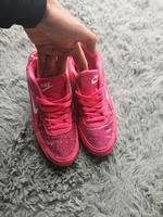 pinke Sneaker gr 37 mit Glitzer Bayern - Haßfurt Vorschau