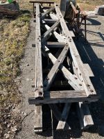 Holzträger Holz Träger Posten Altholz Vintage Balken Garten Deko Baden-Württemberg - Illerkirchberg Vorschau