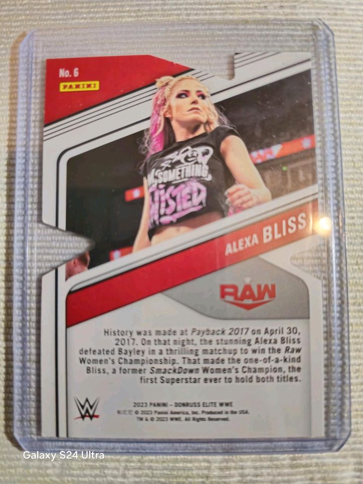 Panini Wwe Donruss Elite Die Cut /24 in Gimbsheim