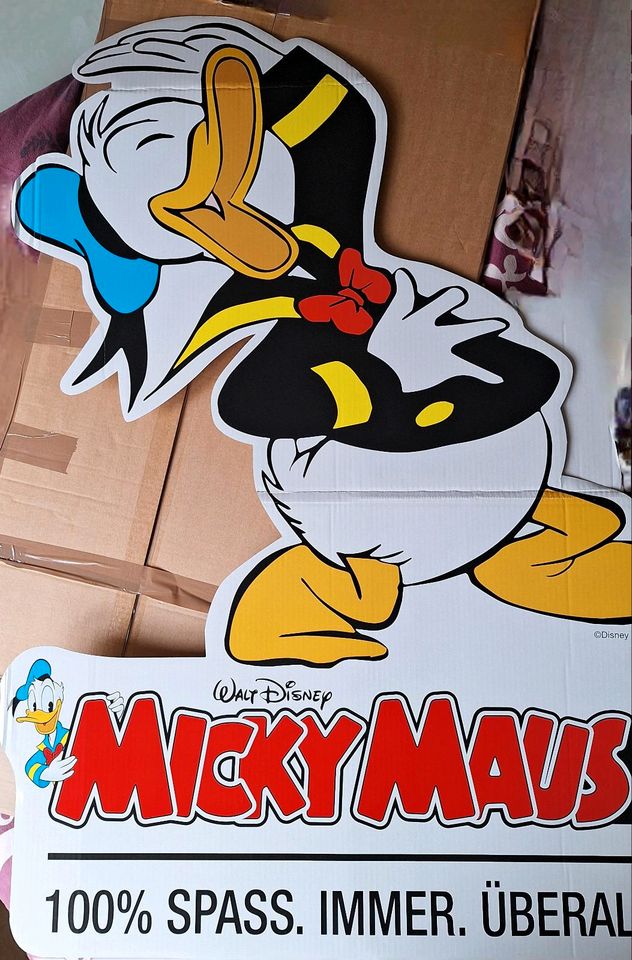 Donald Duck Aufsteller Mickey Mause Magazin Walt Disney in Freital