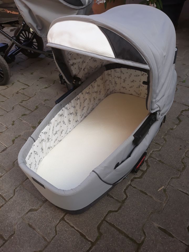 EMMALJUNGA Kombi-Kinderwagen mit viel Zubehör in Frankenthal (Pfalz)