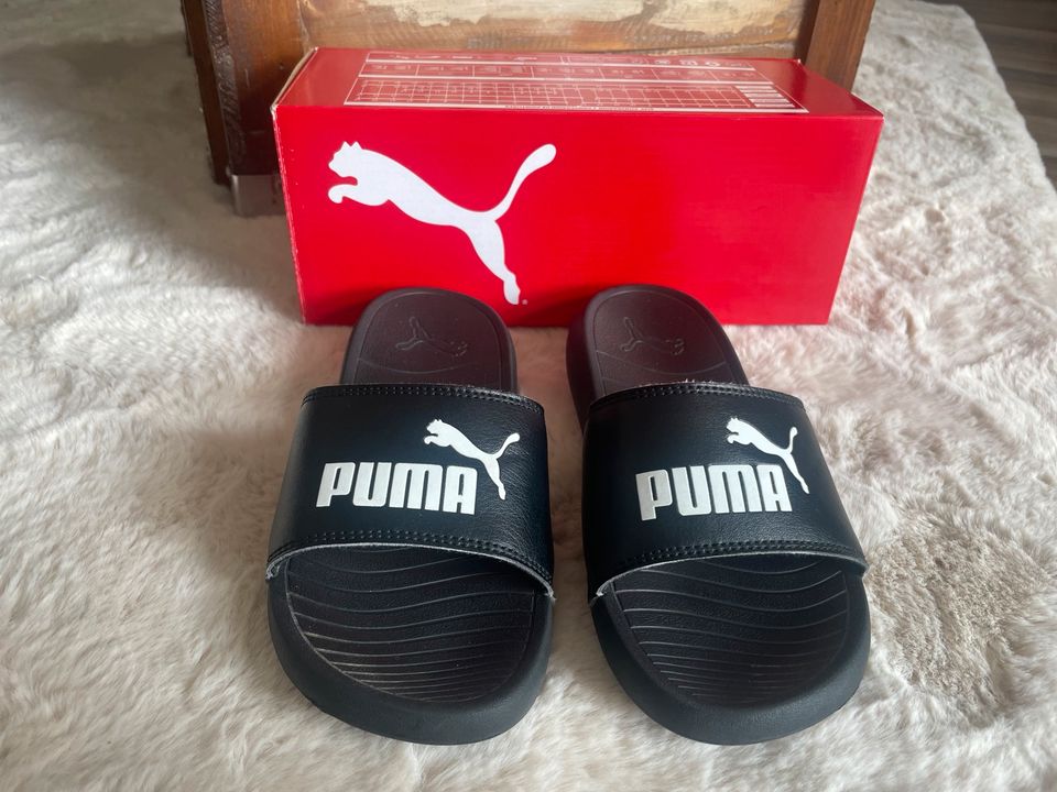 Puma Badelatschen Schlappen Hausschuhe Wasser Sommer Gr. 33 *TOP* in Willich