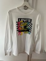 Langarmshirt Levis Größe 164 weiß Racing - wie neu Thüringen - Erfurt Vorschau