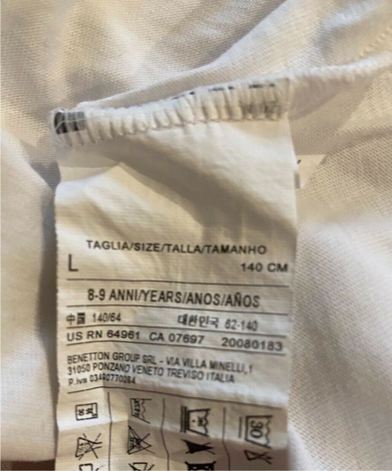 Benetton Langarmshirt  Gr. 140 in Bredstedt