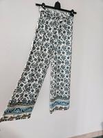 Neu! Palazzo Hose gerader Schnitt Creme grün türkis paisley Nordrhein-Westfalen - Goch Vorschau
