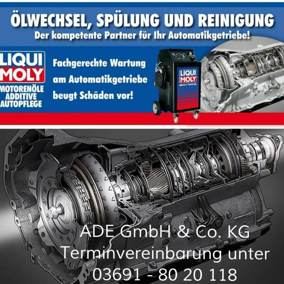 Automatik & DSG Getriebespülung nach ADE !!! in Eisenach