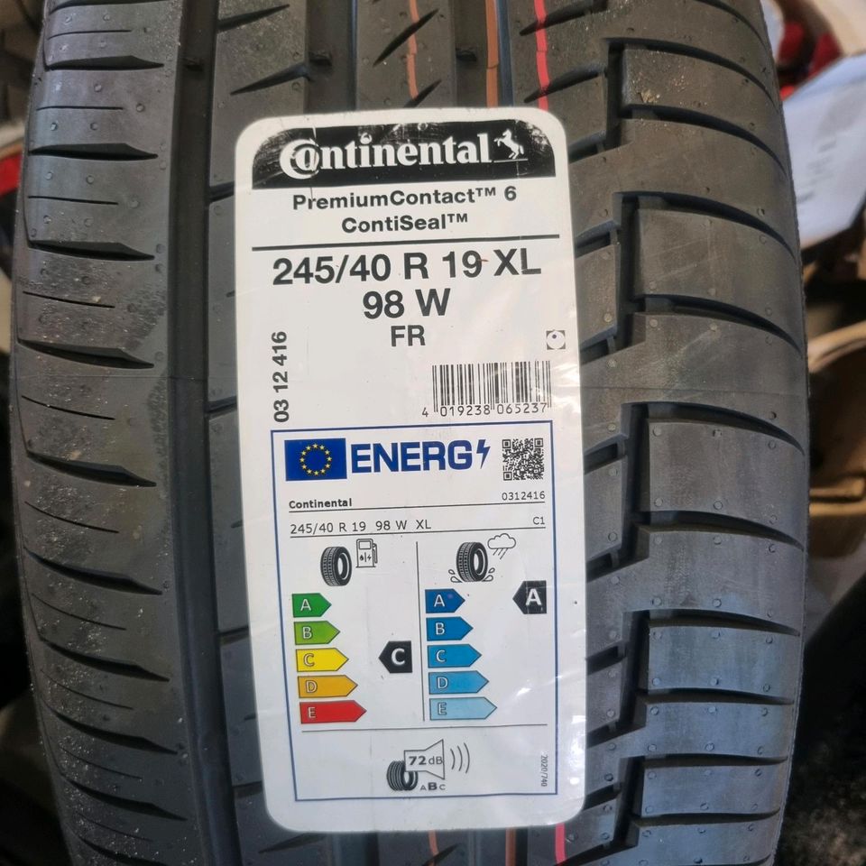 Continental 245/40 r19 -98W XL Premium Contact 6 Conti Seal in Weißenfeld