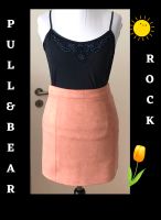 Rosa Mini-Rock Velourslederimitat - PULL&BEAR - Gr. 34/ 36 Berlin - Köpenick Vorschau