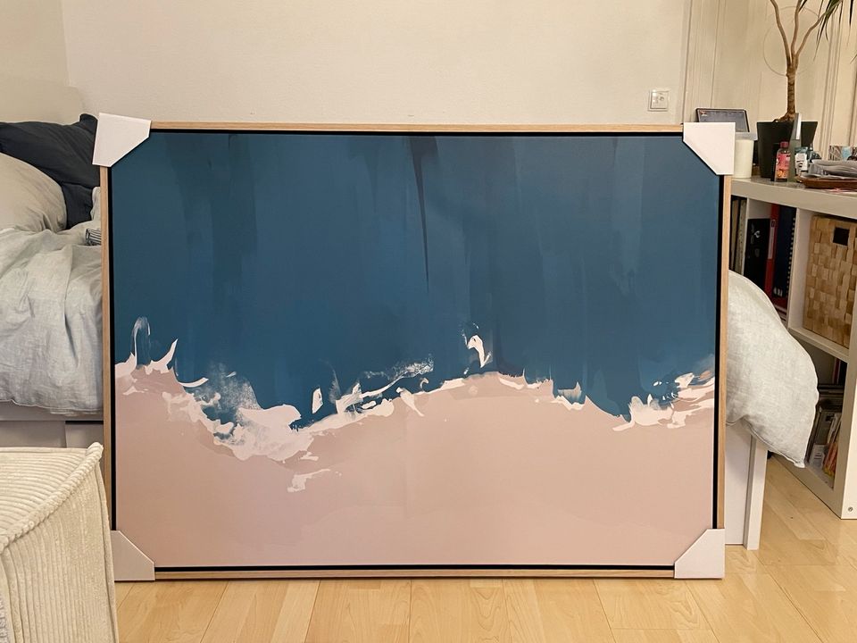 Hochqualitativer XL Canvas-Druck mit Rahmen in Berlin