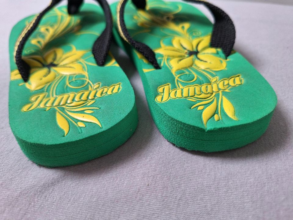 NEU - Kinder Zehentrenner Flipflop JAMAICA Größe 25 in Groß-Gerau