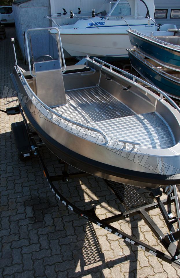 Angelboot Aluboot Motorboot Aluminiumboot EXPERT 450 in Kaltenkirchen