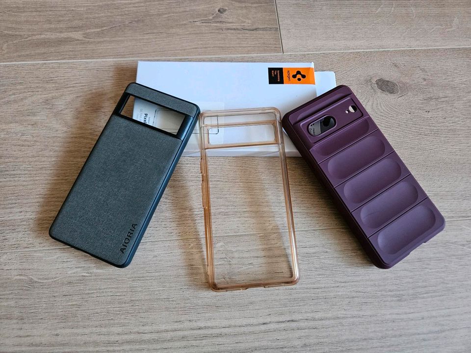 3x Google Pixel 7 Hüllen Case cover Spigen hülle in Oelsnitz / Vogtland