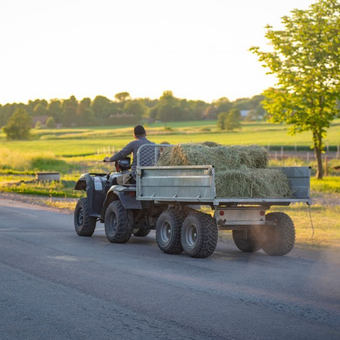 Anhänger PKW Quad Kippanhänger ATV 1,5 Tonnen Kleintraktor Iseki in Görlitz