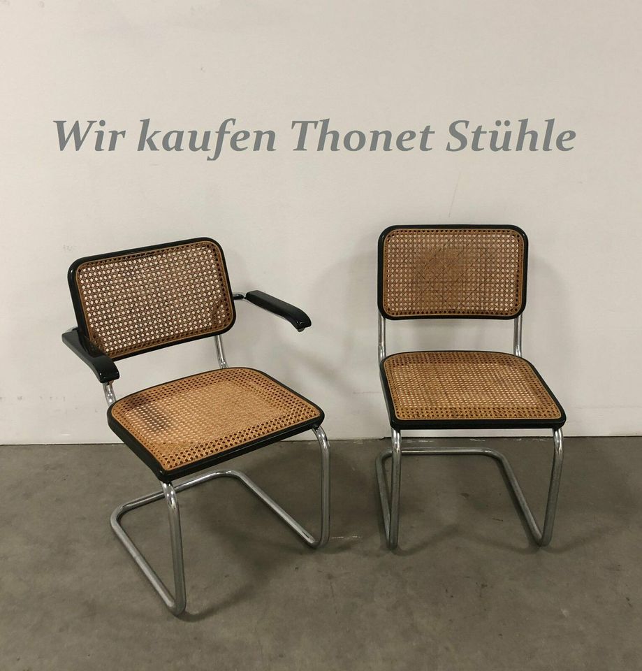 ANKAUF Thonet Freischwinger Bauhaus Stühle S32 S64 Marcel Breuer in Köln