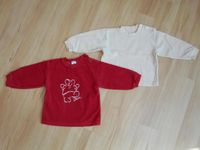 2 Samt-Pullover/Shirt, Gr. 74, beide zusammen für 2,50€ Thüringen - Jena Vorschau