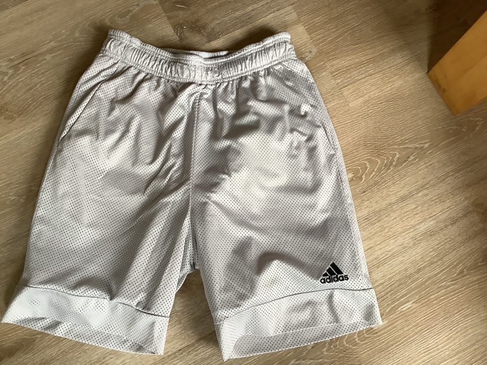 Adidas Sporthose - kurz - grau - Größe M in Soltau