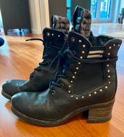 Schwarze Boots Stiefeletten Ludwigsvorstadt-Isarvorstadt - Isarvorstadt Vorschau