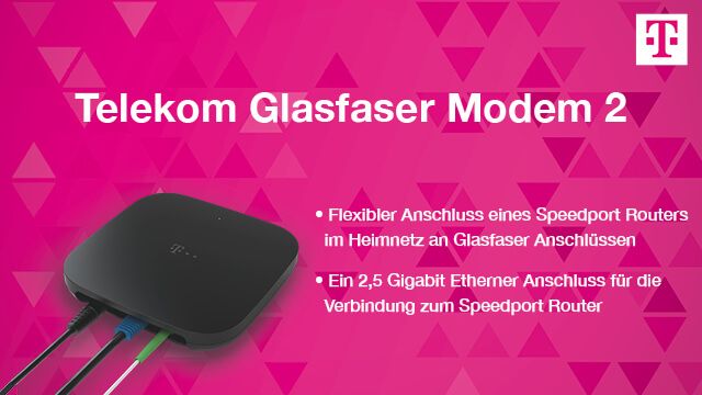 Telekom Glasfaser Modem 2, Viber modem in Leipzig
