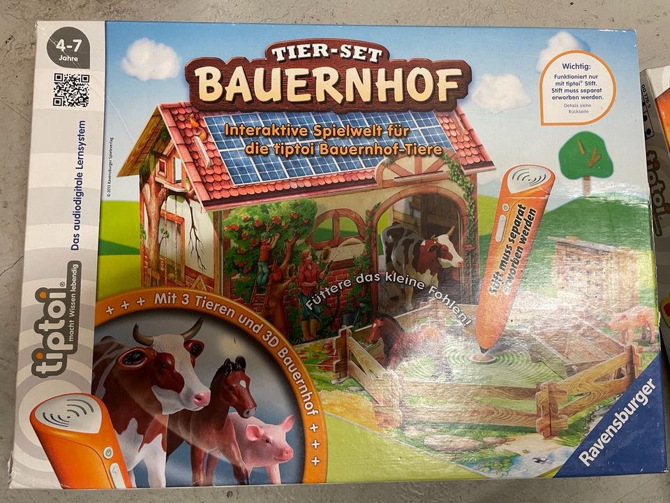 Tiptoi spiele Bauernhof, meine Tiere, Musikschule, Tierwelt in Rosenheim