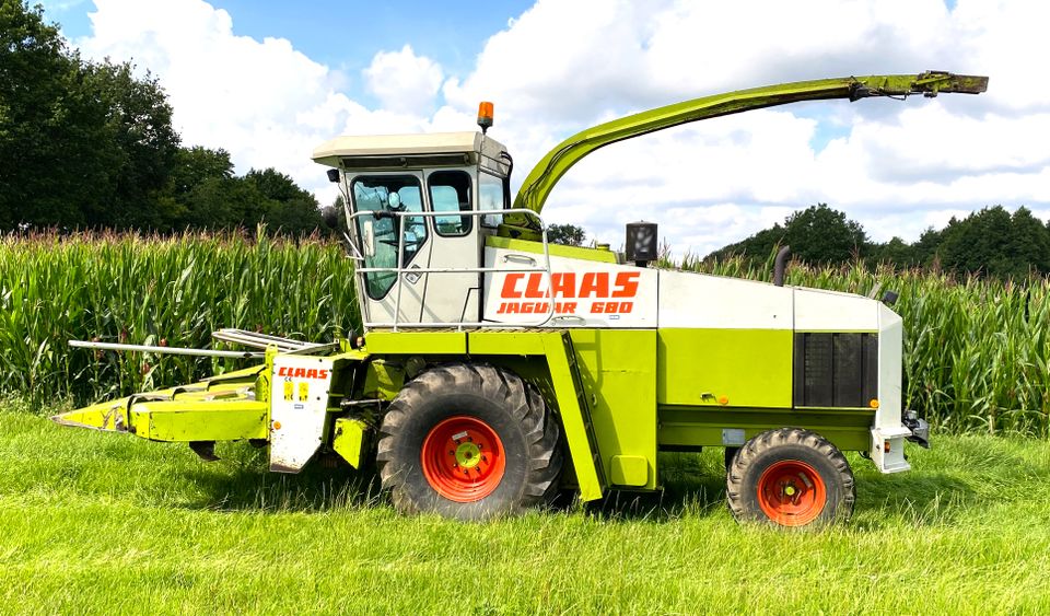 Maishäcksler / Feldhäcksler Claas Jaguar 680 mit MB OM 421 Motor in Neumünster