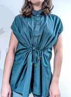 Acne Studios Tunika Hemd Bluse Unisize Dunkel Blau-Grün Rheinland-Pfalz - Budenheim Vorschau