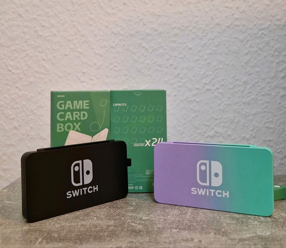 Nintendo switch Spielkarten Halter Switch Lite Zubehör Gehäuse in Dresden