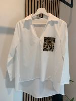 Shein tolle Bluse weiß Leoprint Tasche Gr. S Hessen - Rodgau Vorschau