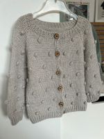 Handmade Bubble Strickjacke aus Wolle  9-12 Monate Nordrhein-Westfalen - Grevenbroich Vorschau