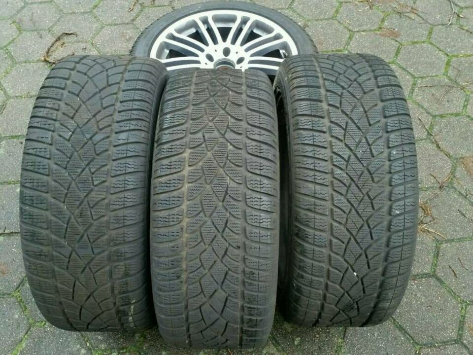 4 Alu-Winterreifen 7mm Dunlop SP Winter Sp. 3D/ 255/40 R18 95V MO in Hude (Oldenburg)