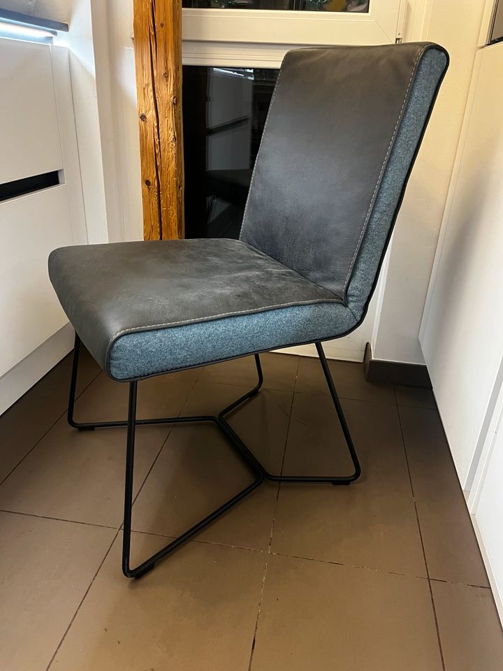 Koinor Stuhl Leder Stuhl passend zu Tisch Armlehnstuhl in Haar