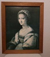 Bild Portrait einer Lady, Druck m. Rahmen, DDR Leipzig Sachsen - Stollberg Vorschau