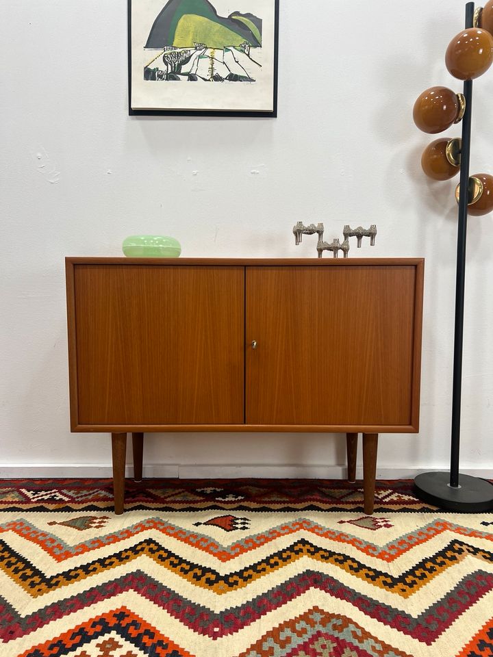 Teak Kommode 60er Mid Century Vintage Sideboard Flurschrank 70er in Hamburg