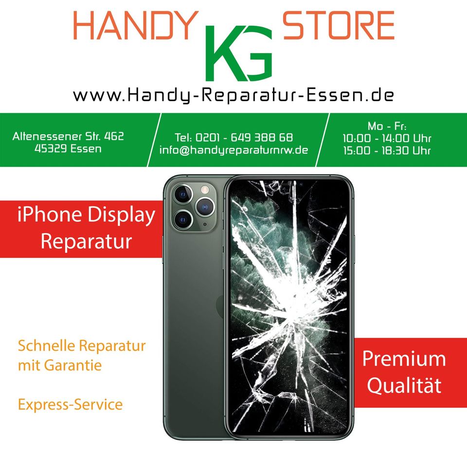 Apple iPhone 11 Pro / 11 Pro Max Display Reparatur in Essen