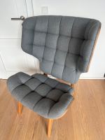 Norr11 - Mammoth Chair + Ottoman - Sessel Design Lounge wie neu München - Pasing-Obermenzing Vorschau