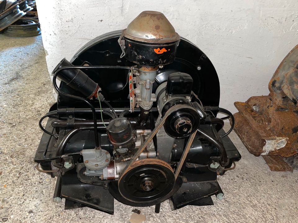 VW Käfer Brezel Ovali Motor aus 1950 Original Überholt in Freising