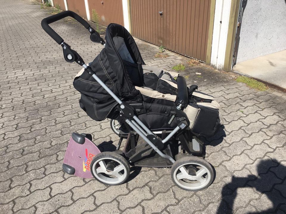 Kinderwagen Teutonia Mistral inkl Buggyboard in Höhenberg i. T.