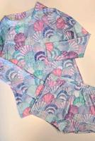 Handmade UV Schutz Set Shirt Hose Muscheln langarm Gr. 110/116 Niedersachsen - Hambergen Vorschau