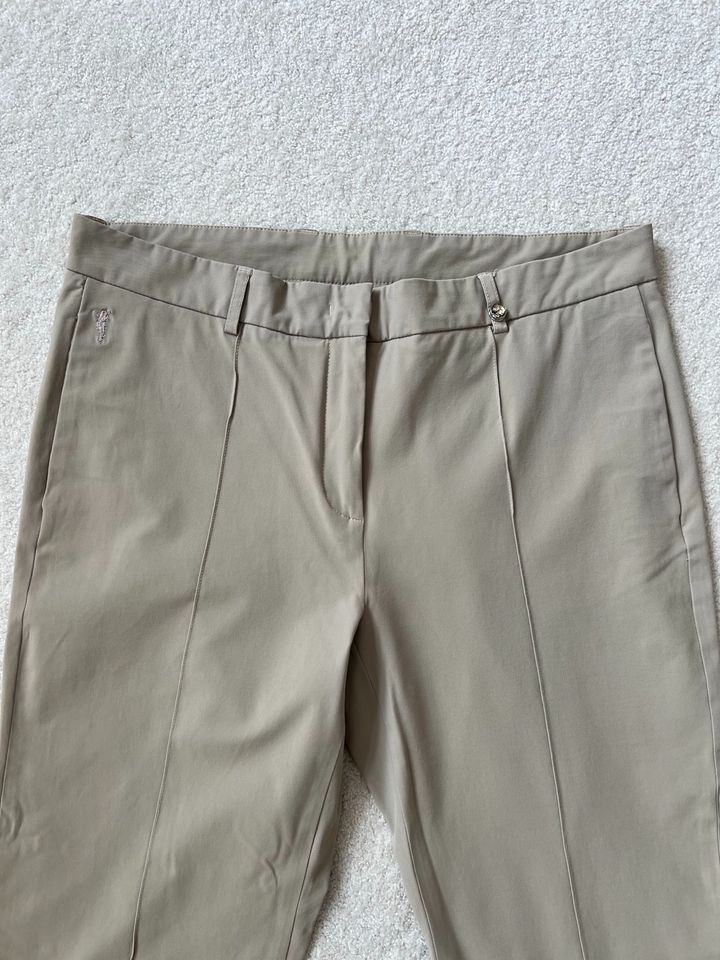 GOLFINO Hose Stoffhose Damen beige M in Rendsburg