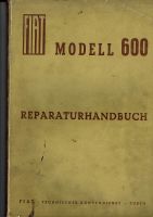 Fiat 600 Reparaturhanbuch - ORIGINAL - Lübeck - St. Gertrud Vorschau