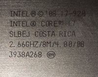 Intel® Core™ i7-920 Prozessor 8 MB Cache, 2,66 GHz, 4,80-GT/s-QPI Berlin - Spandau Vorschau