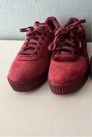 Puma Carina Velvet Samt/velour Sneaker 39 Rot Stuttgart - Feuerbach Vorschau