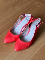Pumps, lachs-orange, glänzend Brandenburg - Potsdam Vorschau