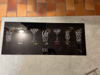 Glasbild 40x99,5 cm schwarz Cocktails Bayern - Bad Kissingen Vorschau