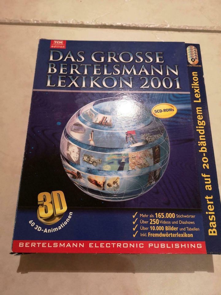 Das grosse Bertelsmann Lexikon 2001 auf CD in Attendorn