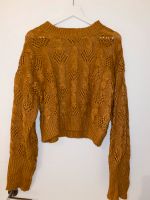 Strickpullover C&A Clockhouse Gr. L senffarben mustard Hessen - Vöhl Vorschau