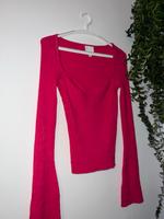 Pinkes langarmshirt mit tiefem Ausschnitt Baden-Württemberg - Leimen Vorschau